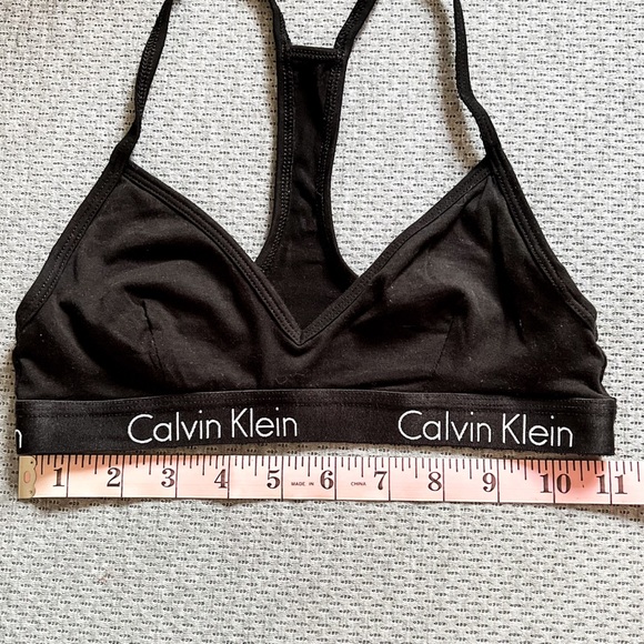 Calvin Klein Underwear | Logo Racerback Triangle Bralette - Picture 4 of 4